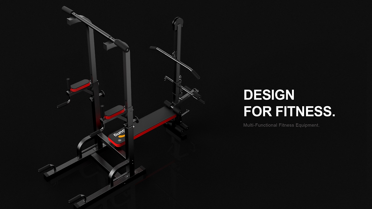 卓越体验，专业之选 EunSung健身器材产品渲染解析